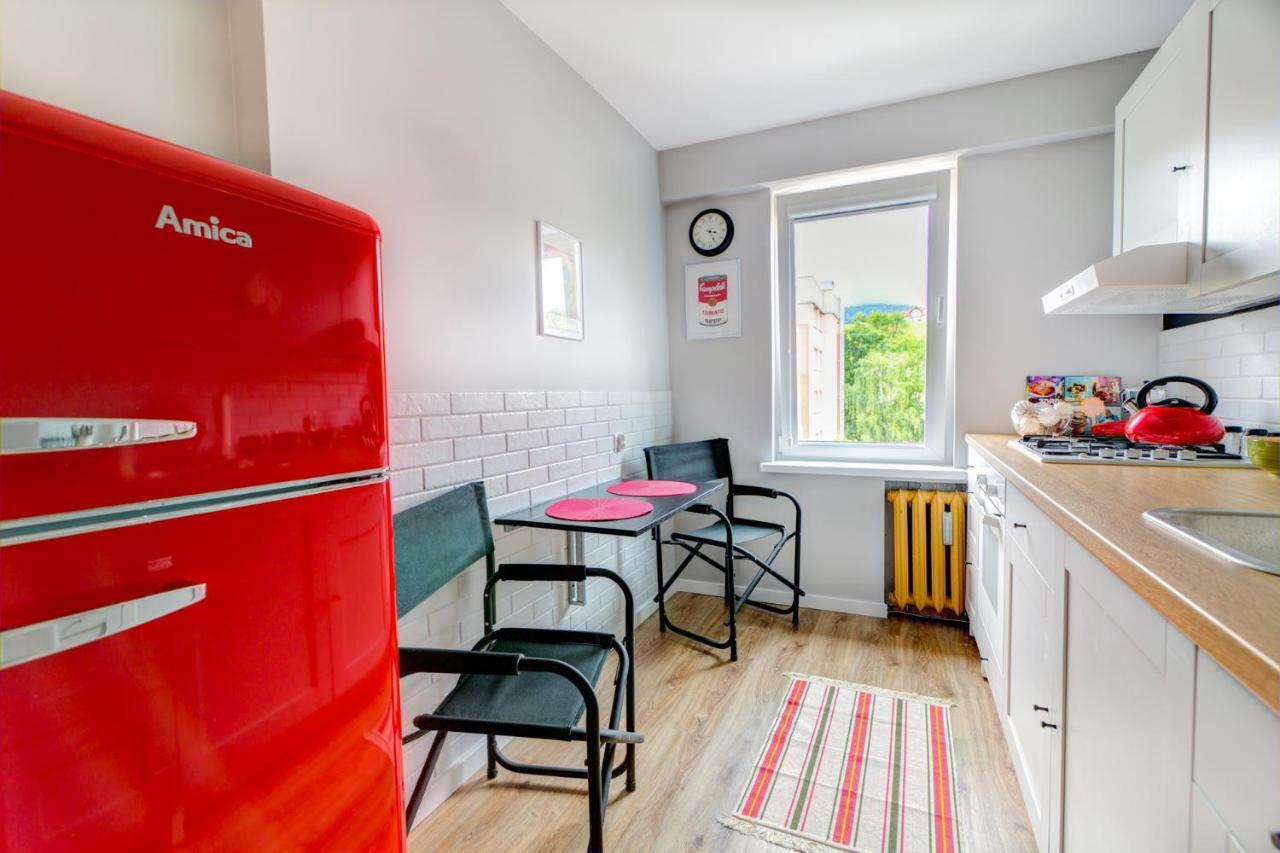 Apartament Halinka Salon, Sypialnia, Kuchnia, Balkon Powierzchnia 50M Krynica Zdroj Luaran gambar